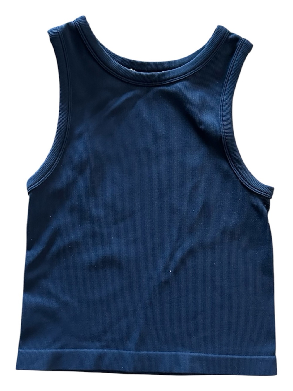 Women's Navy Racerback Tank Top - Classic Sleeveless Style